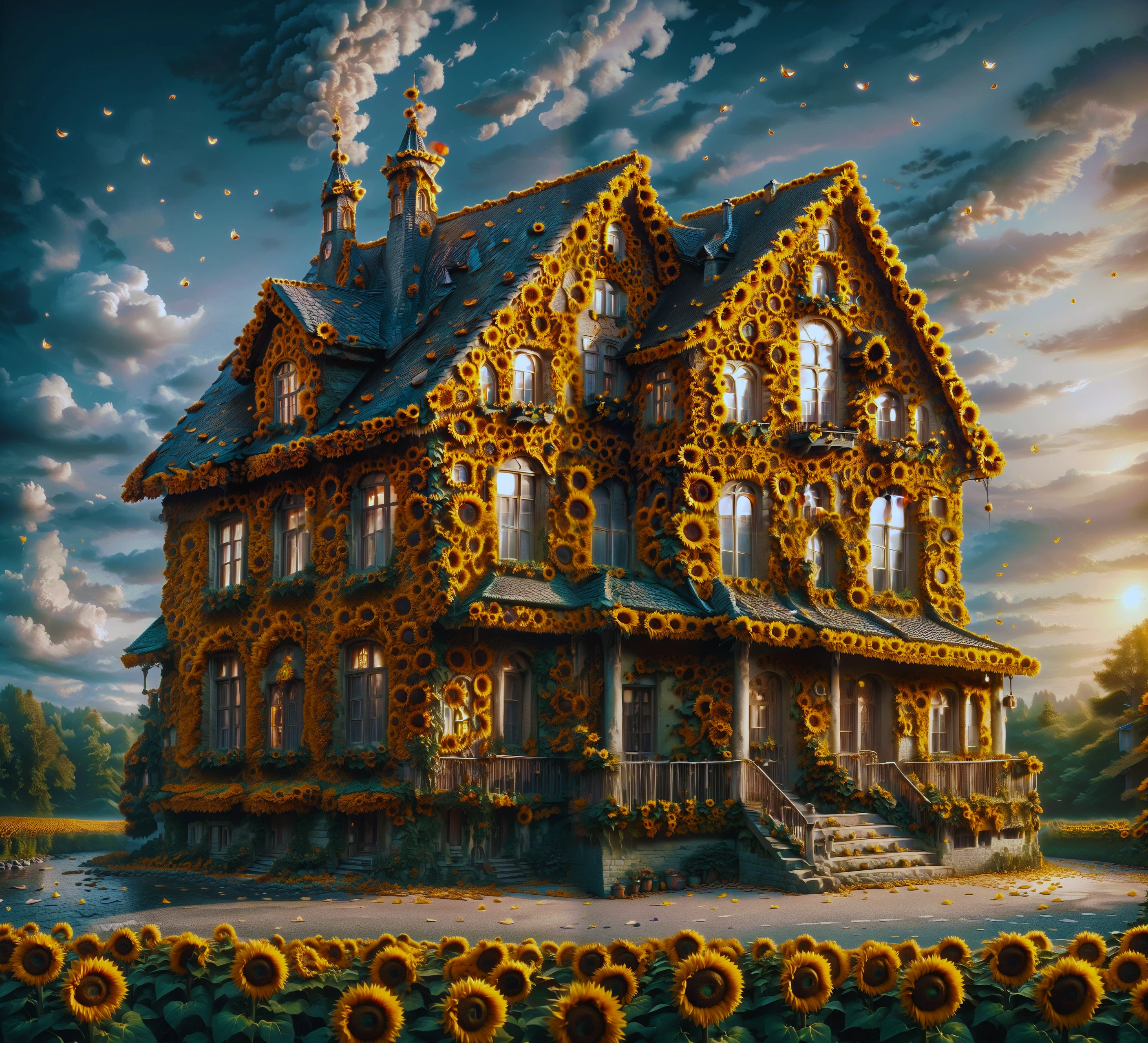 score_9, score_8_up, score_7_up,

5unfl0w3r, 3d, photo manipulation of a house made entirely of small sunflowers, high details, petals, clouds,