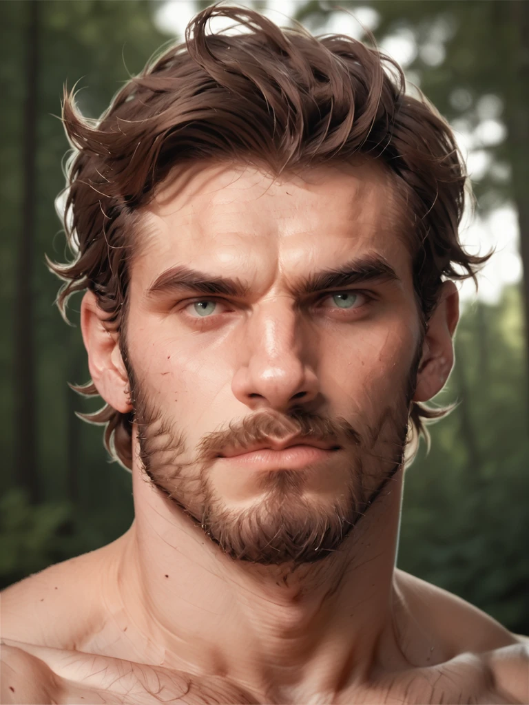 score_9, score_8_up, score_7_up, score_6_up, score_5_up, score_4_up, Berke, close up , facial hair, body hair, fade, dramatic,  best quality, color scheme blue, forest<lora:TrSerkan-Berke-Pony-v2:0.7>