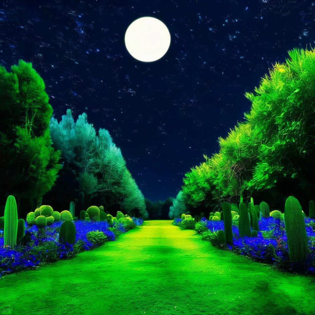 <lora:AborealNewNew:1>, HuemanAboreal2, Green Nature Night Photography Art