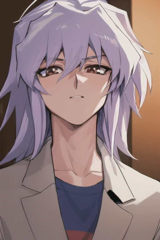 1boy, male focus, dramatic lighting, brown eyes, <lora:ryoubakura2-10:0.9>, ryou bakura, sleeping,, score_9, score_8_up, score_7_up, (masterpiece), best quality, expressive eyes, solo, illustration, highres, high quality, detailed face, detailed illustration, official artwork