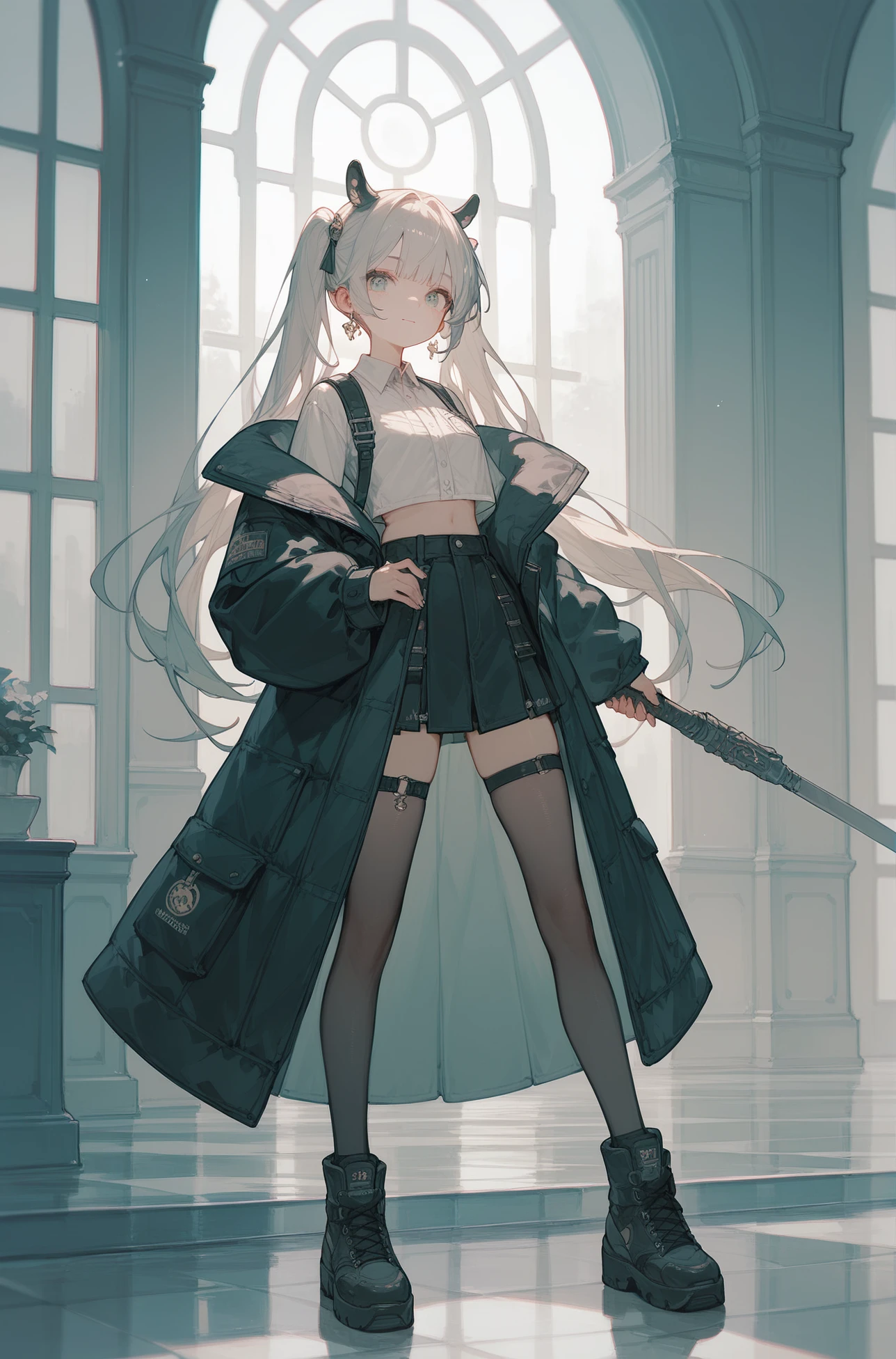score_9,score_8,score_7,1girl,full body,show me her hands