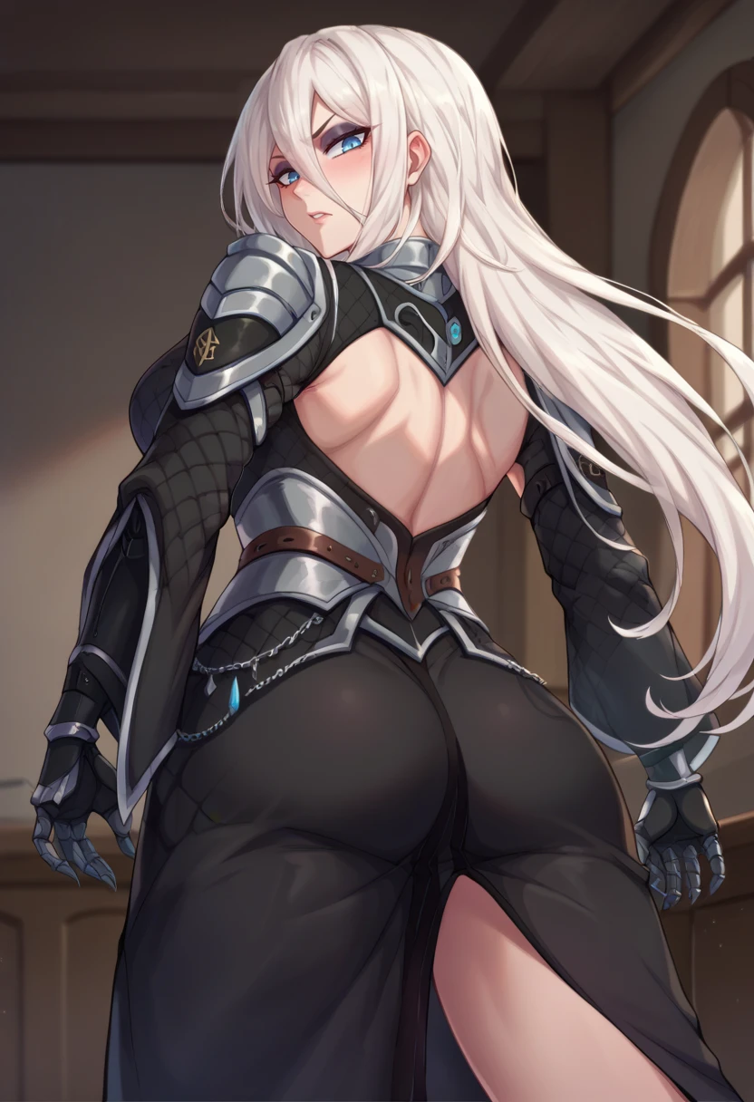 ((Highest quality)), ((masterpiece)), (ultra detailed),8K,((have sex:1.3)),((A man pistons a  beautiful shiny silver haired woman from behind very hard and in perfect position1.3)),
BREAK,
(Screaming expression with eyes closed:1.233),((crawl on all fours:1.3))
BREAK,
official style, anime coloring, Alisa Mikhailovna Kujou, Tomorrow, my friend, Arya-san, will be visiting Russia., very aesthetic, best quality, intricate, overall detail, 1girl, blue eyes, , white thighhighs, full body, intricate, hyper-detailed, 100-layer, amazing quality, excellent, {{{{ultra-high resolution}}}}, {{{hi-vision anime}}}