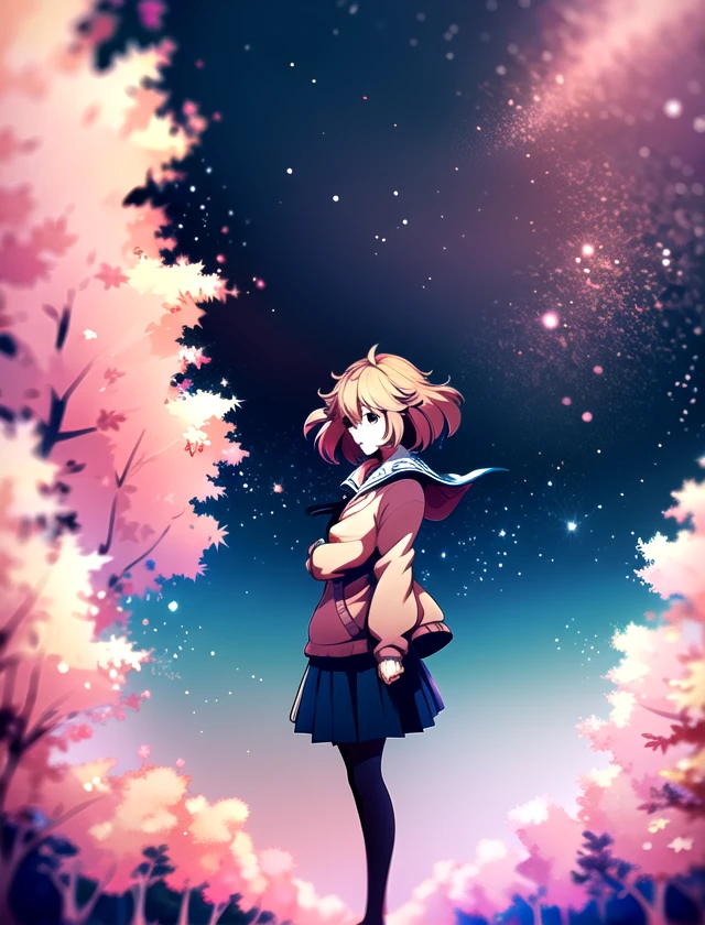 Mirai Kuriyama, solo, standing, outside, 1girl      <lora:Mirai-Kuriyama:1>