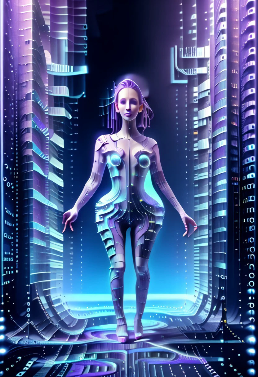 score_9, score_8_up, score_7_up, score_6_up, derpibooru_p_95,
codeandigital, , matrix, matrix codes,, ai, ai consciousness,, digital world, digital, science fiction,
codeandigital, 1girl, solo, standing, full body, ass, from behind, high heels, bodysuit, building, city, cyberpunk, blue theme, digital world, digital, science fiction, subnet, digital space, matrix codes, matrix, 3d, 3d models, ai, ai consciousness, ai human, digital prison,
sky, no humans, night, glowing, building, star \(sky\), scenery, starry sky, city, cityscape, city lights, purple theme, digital world, digital, science fiction, subnet, digital space, digital sectioning, digital circuit, cyberpunk, architecture,