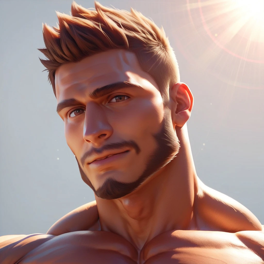 score_9, score_8_up, rating_questionable, bif, light, sunlight, sunbeam, glossy skin, muscular male, short hair, beard, bara, mature
looking at viewer
<lora:@ethan.asher.person.ponyxl_epoch_1:0.6>