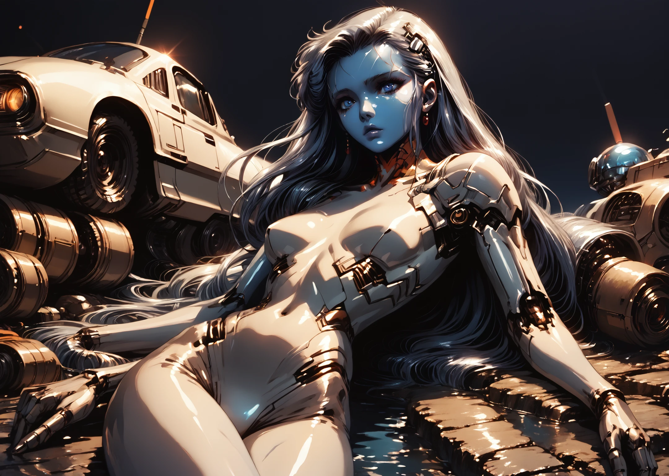 Dark Retro Scifi Style Dark Retro Scifi Pony V2