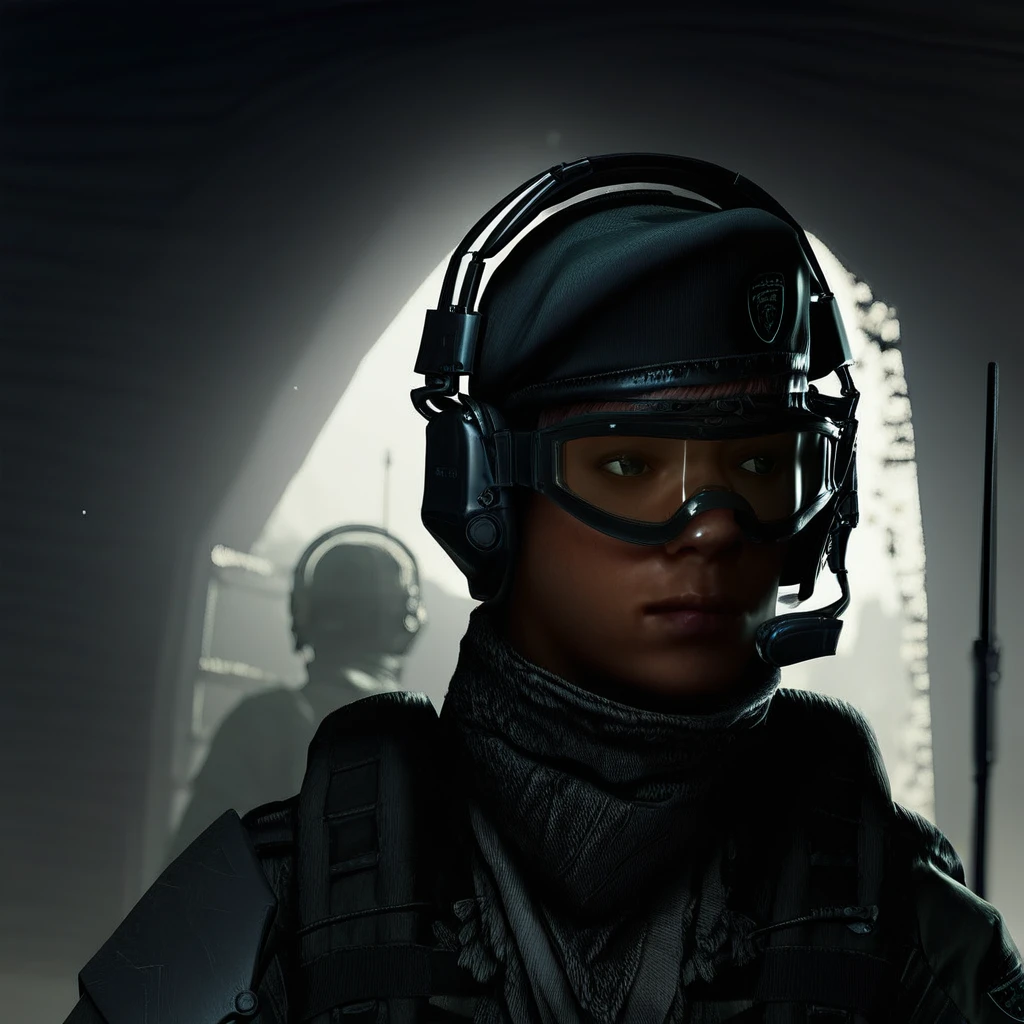 Call of duty ghost style anime