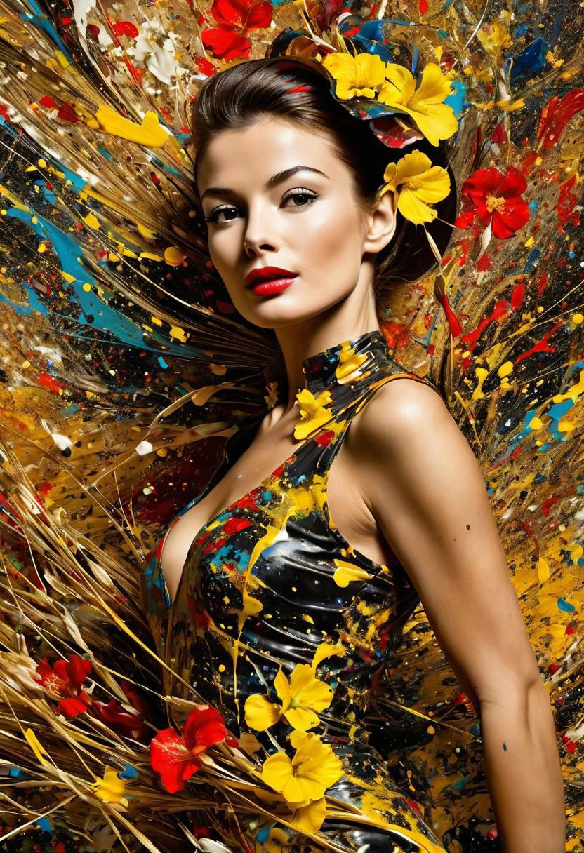 Paint Splash Pollock style - SDXL V1