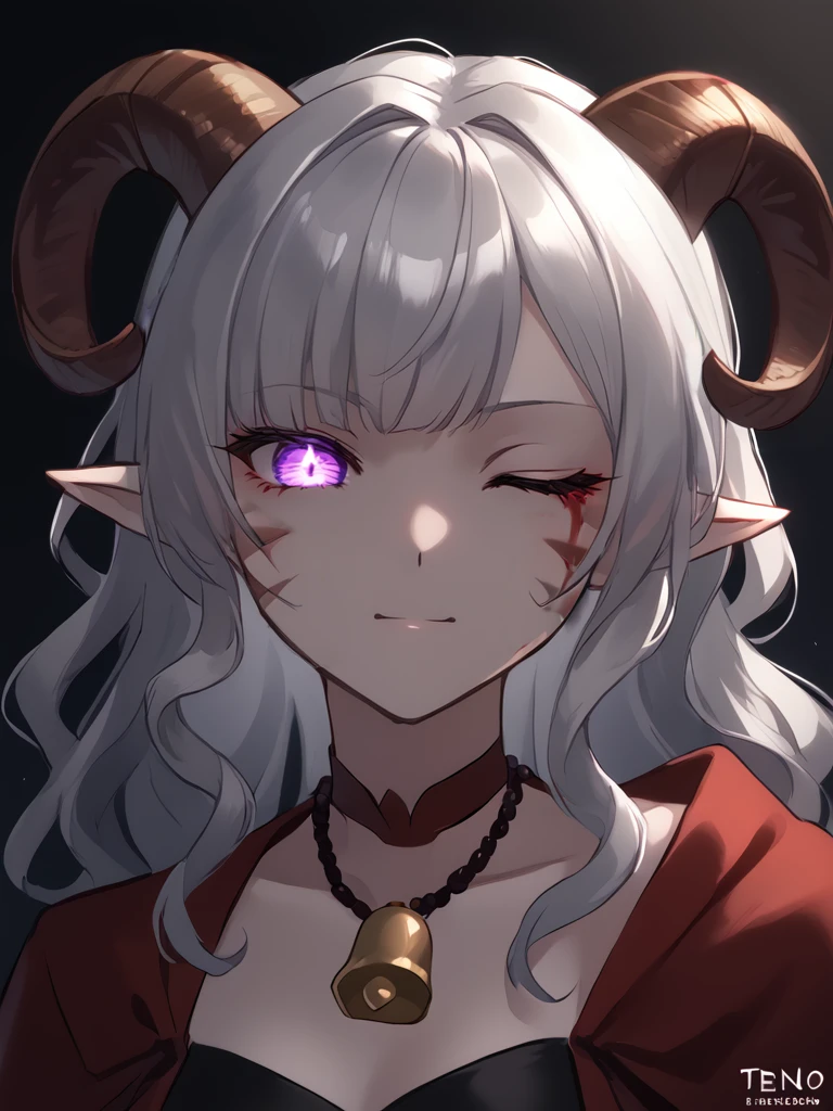 <lora:whisker_markings:1.2>red whisker_markings ,brown horn, <lora:Test_Diana:0.7> tiefling_bard_diana