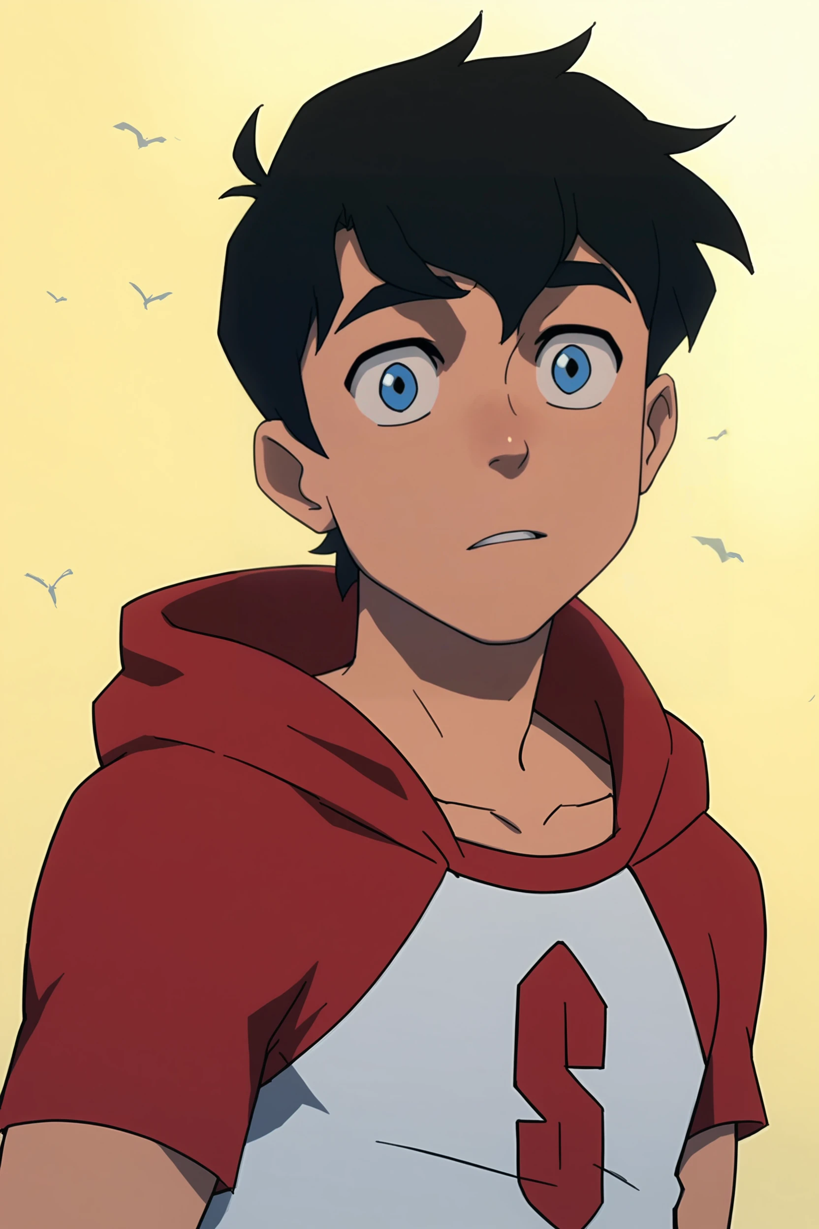 source_cartoon, score_9, score_8_up, score_7_up, score_6_up, score_5_up, score_4_up <lora:Superboy_My_Adventures_with_Superman:1> superboix, 1boy, black hair, blue eyes, parody, young, male