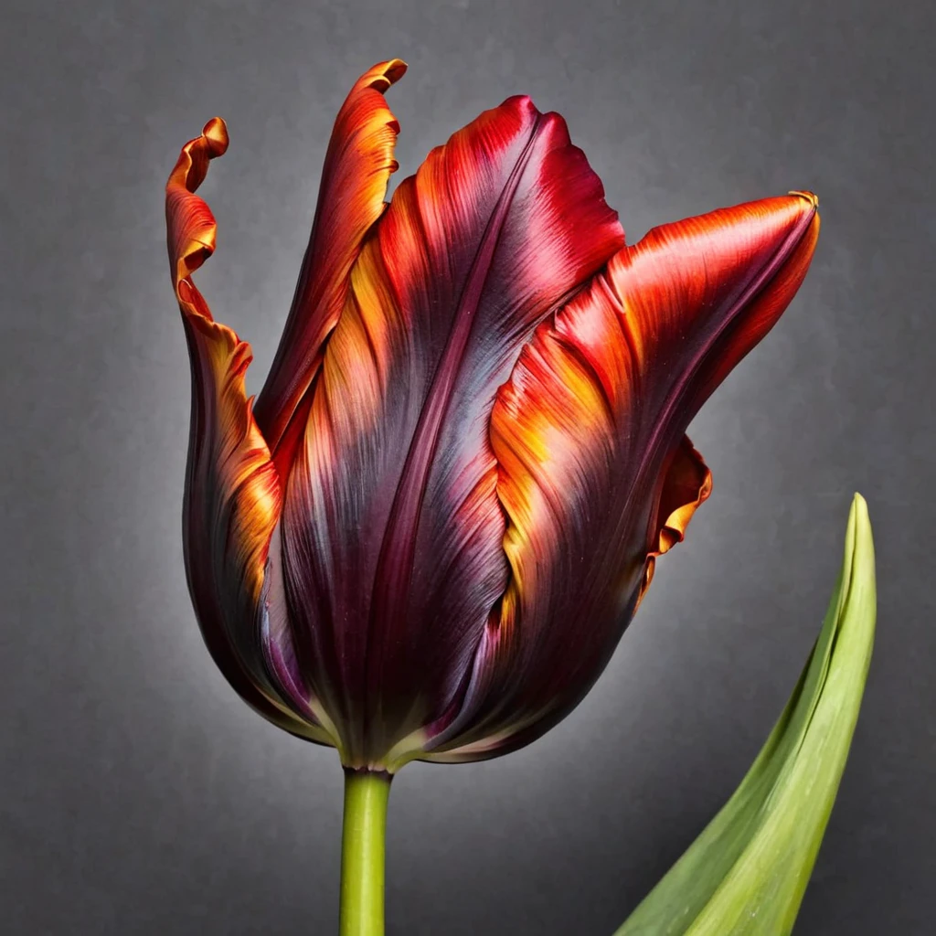 black tulip flower ingrid-elias-style <lora:ingrid_elias_style_v2:.7>