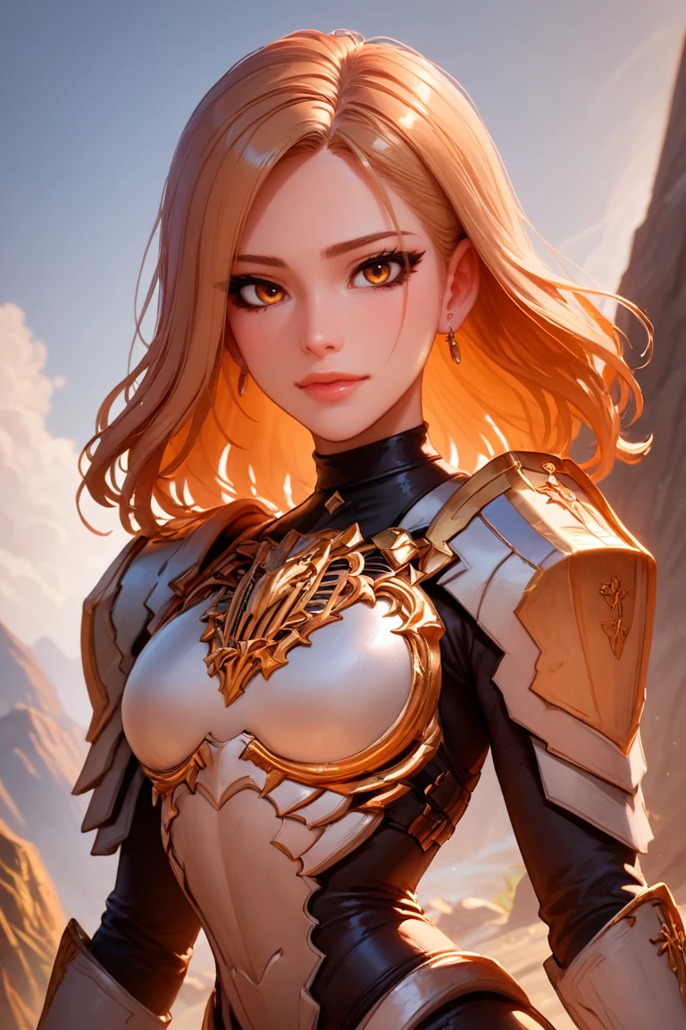 score_9, score_8_up, score_7_up, defkisara, armor,shoulder armor,pauldrons,jewelry,earrings,gloves,breastplate,black bodysuit,black gloves, pelvic armor, <lora:Expressive_H:0.69> Expressiveh, slender waist, wide hops, dangle earrings, mountain landscape, dynamic pose, dutch angle, volumetric lighting, <lora:Kisara - Tales of Arise - Pony-000003:0.95> <lora:RoccoV1:0.8> Rocco Style