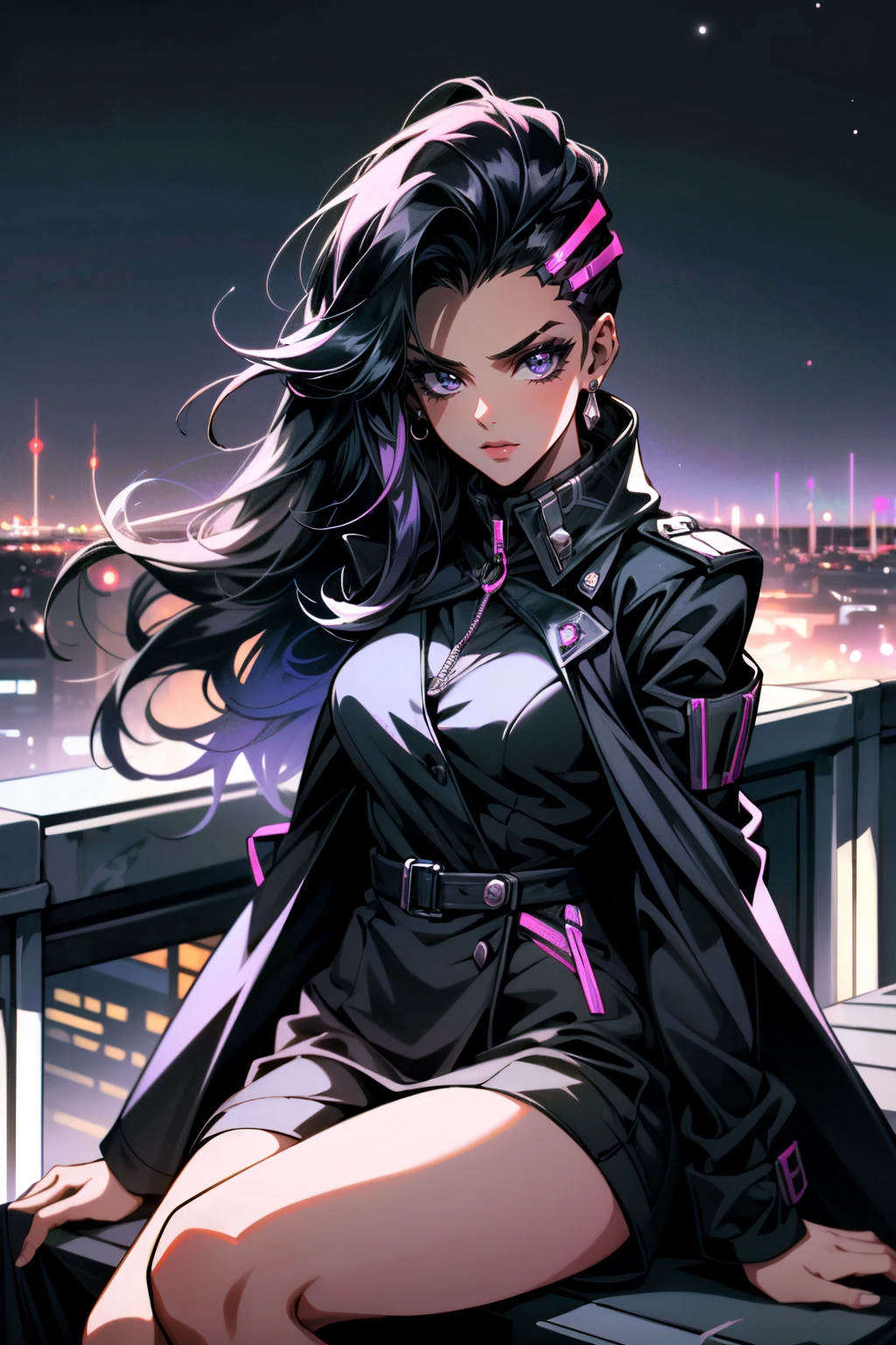 ((ultra detailed, masterpiece, absurdres))
<lora:OSombra:0.8>
OSombra, 1girl, long hair, looking at viewer, overlooking the city from a rooftop bar at night, chic outfit, sitting