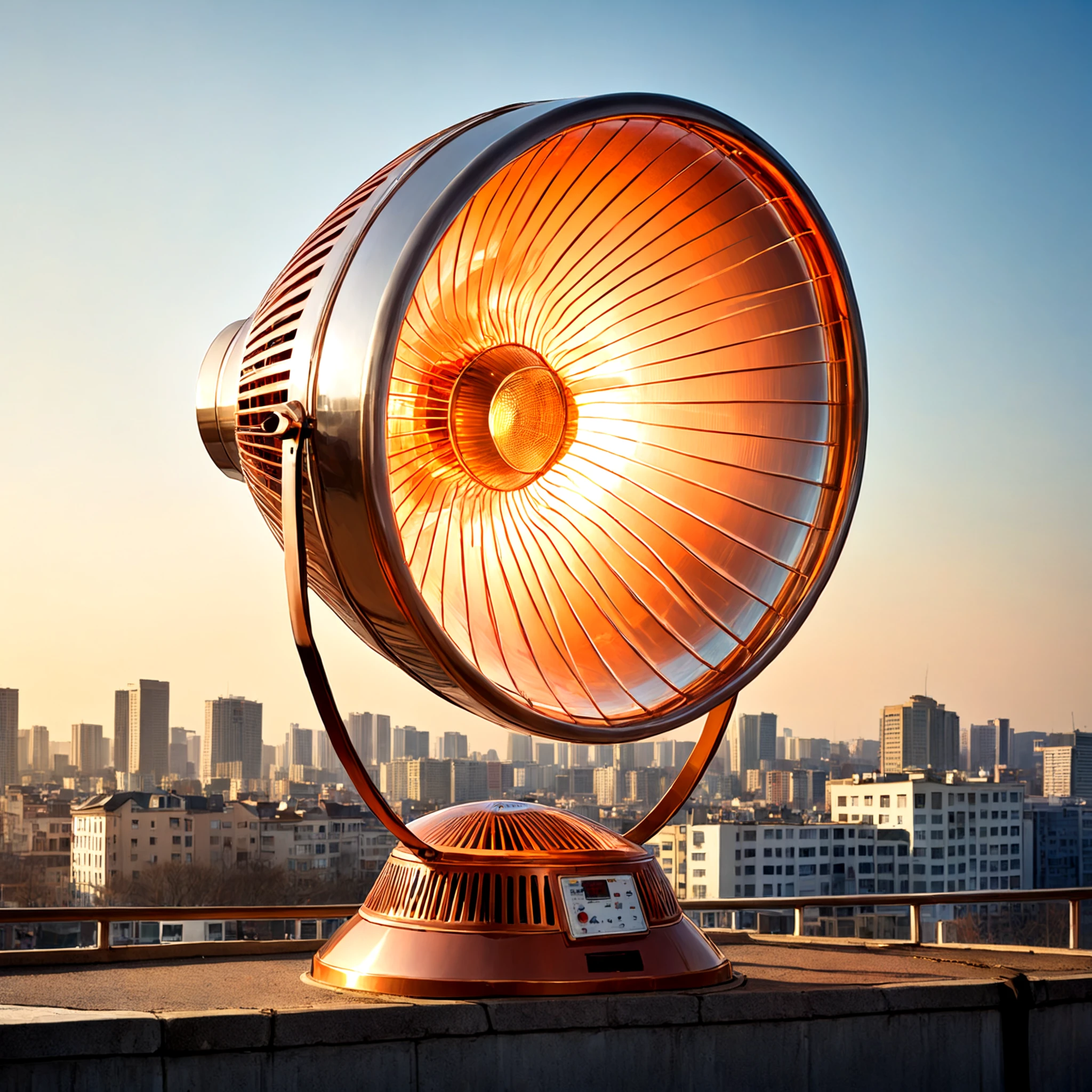 Parabolic halogen heater SDXL
