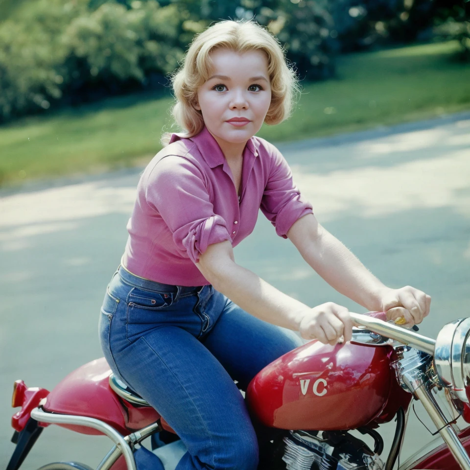 <lora:TuesdayWeld:1>tuesday weld riding a motorbike, solo, 4k, raw, highest quality,vivid colors, masterpiece