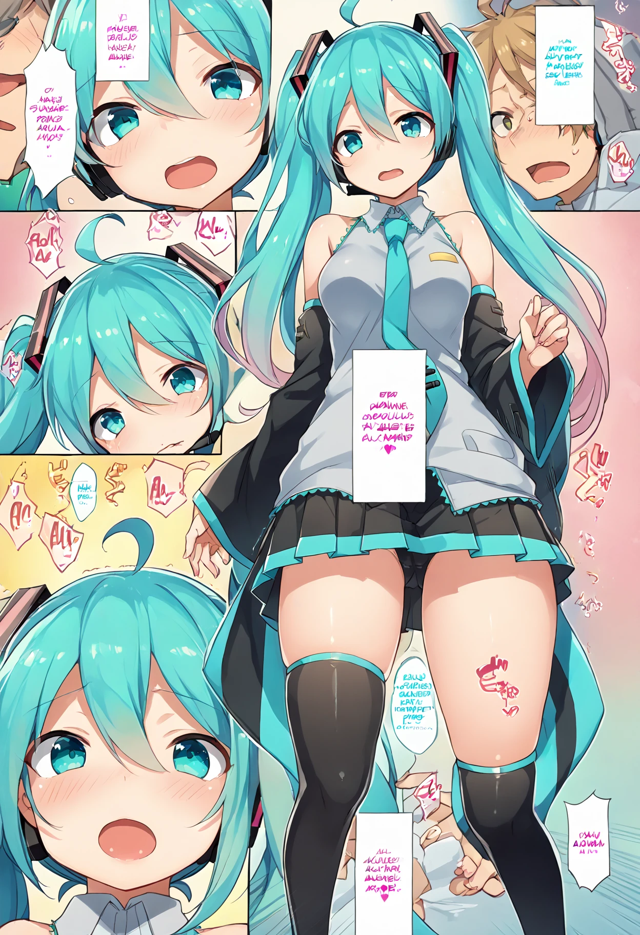 Hentai Comic Random Generator (START STORY) (1Page to 3Page) Pony / IL XL | エロ漫画ランダムジェネレーター（ストーリ序盤 ）1ページ～3ページ FComic1To3Page_Ponyv1.0