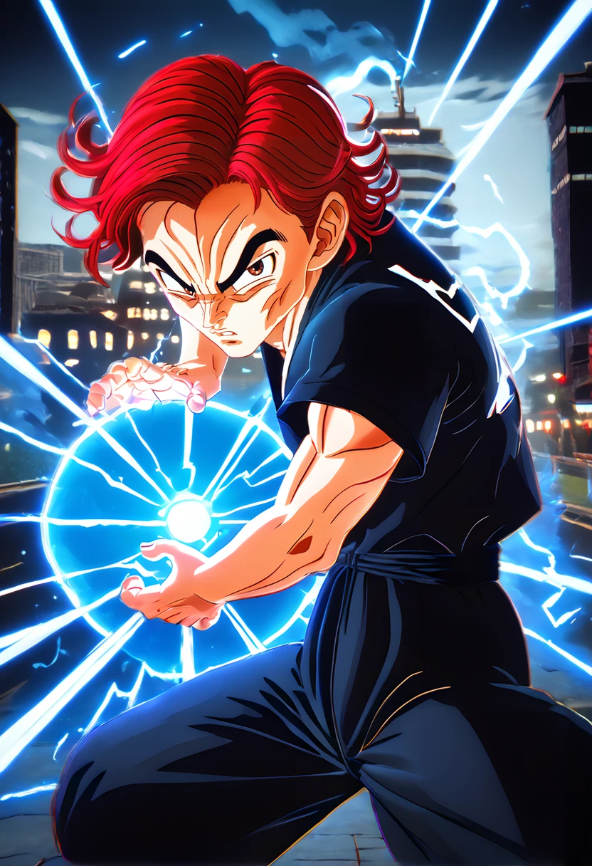 score_9, score_8_up, score_8,
 city, 
 <lora:Sparking_Zero_Style_for_PonyXL:0.8> sp4rk1ngz3r0, chromatic aberration, detailed background, 
 <lora:kamehameha charge stance:0.8> energy ball, kamehameha charge stance
a <lora:Char-YujiroHanma-pony:0.8> yujiro_hanma, 1boy, male focus, solo