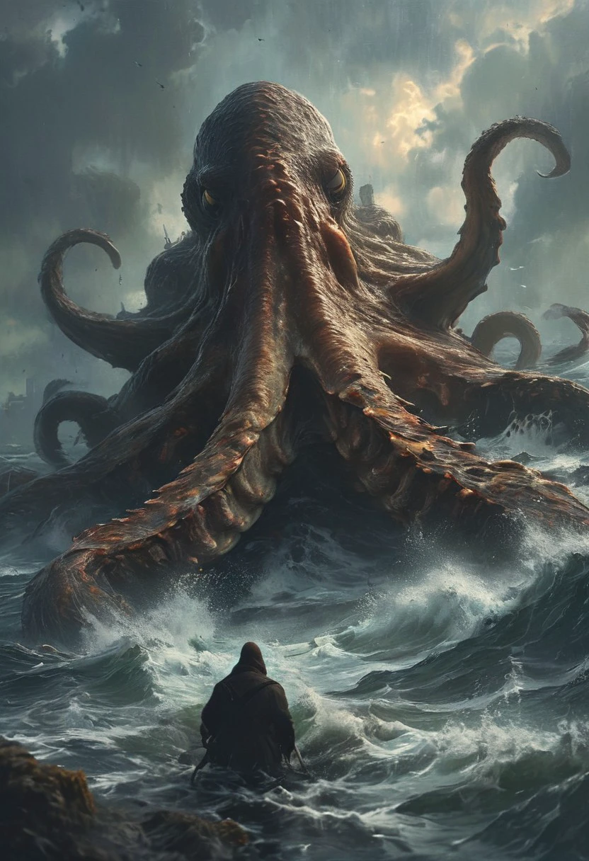 cinematic giant kraken