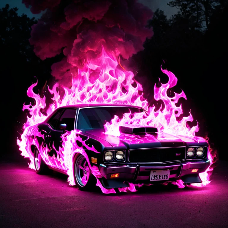 ,onfire,car,pink flames,
<lora:multi-colored_flames-xl-6:0.8>