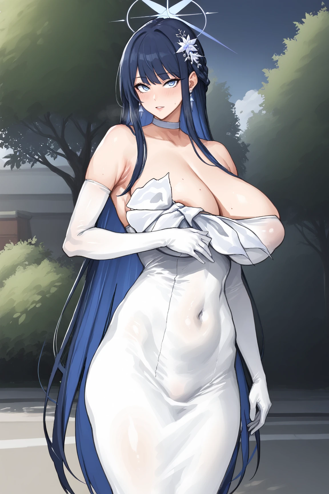 Saori Joumae (Blue Archive) fan art version by 38