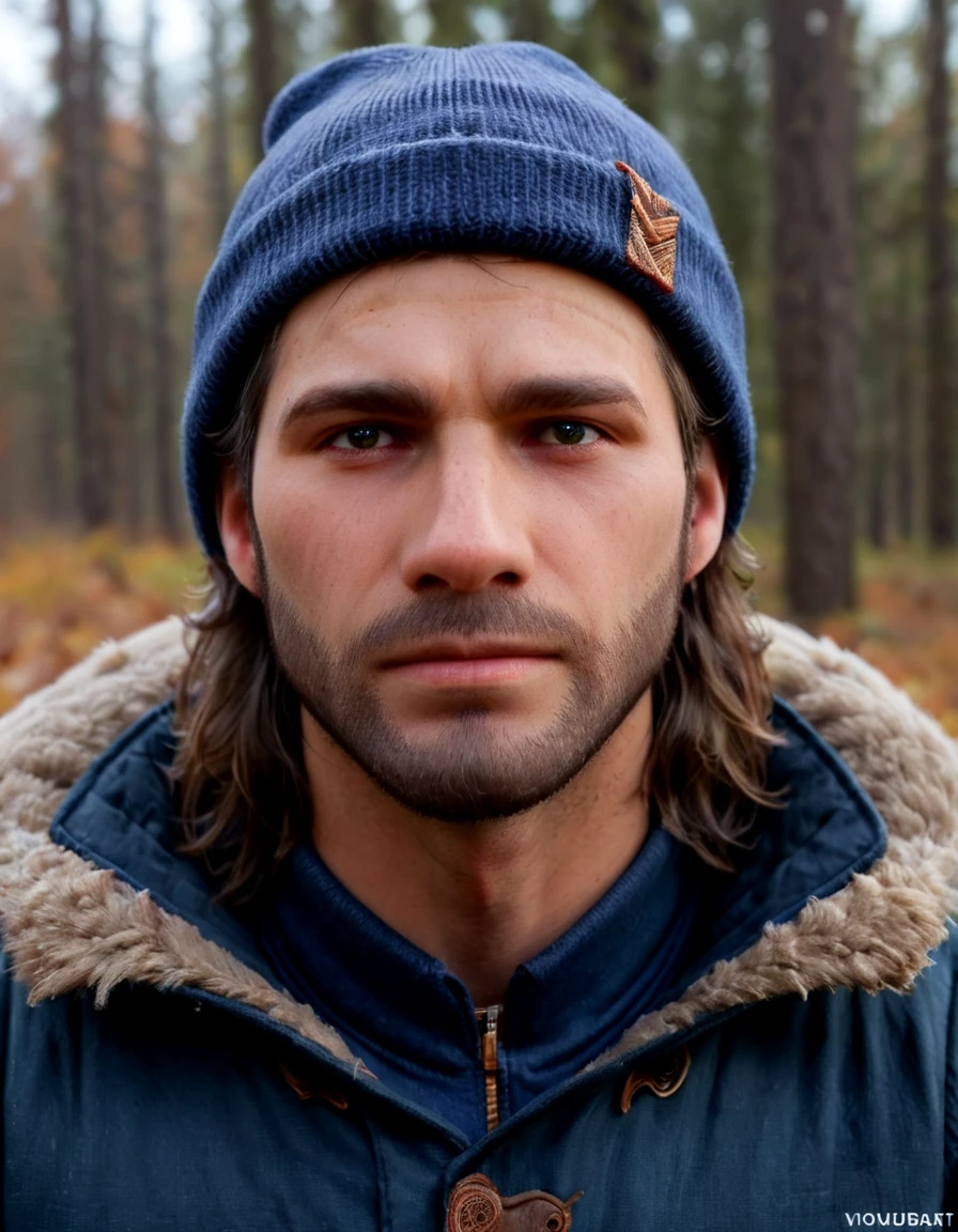 score_9, score_8_up, score_7_up, 1man, portrait, wintercoat, beanie