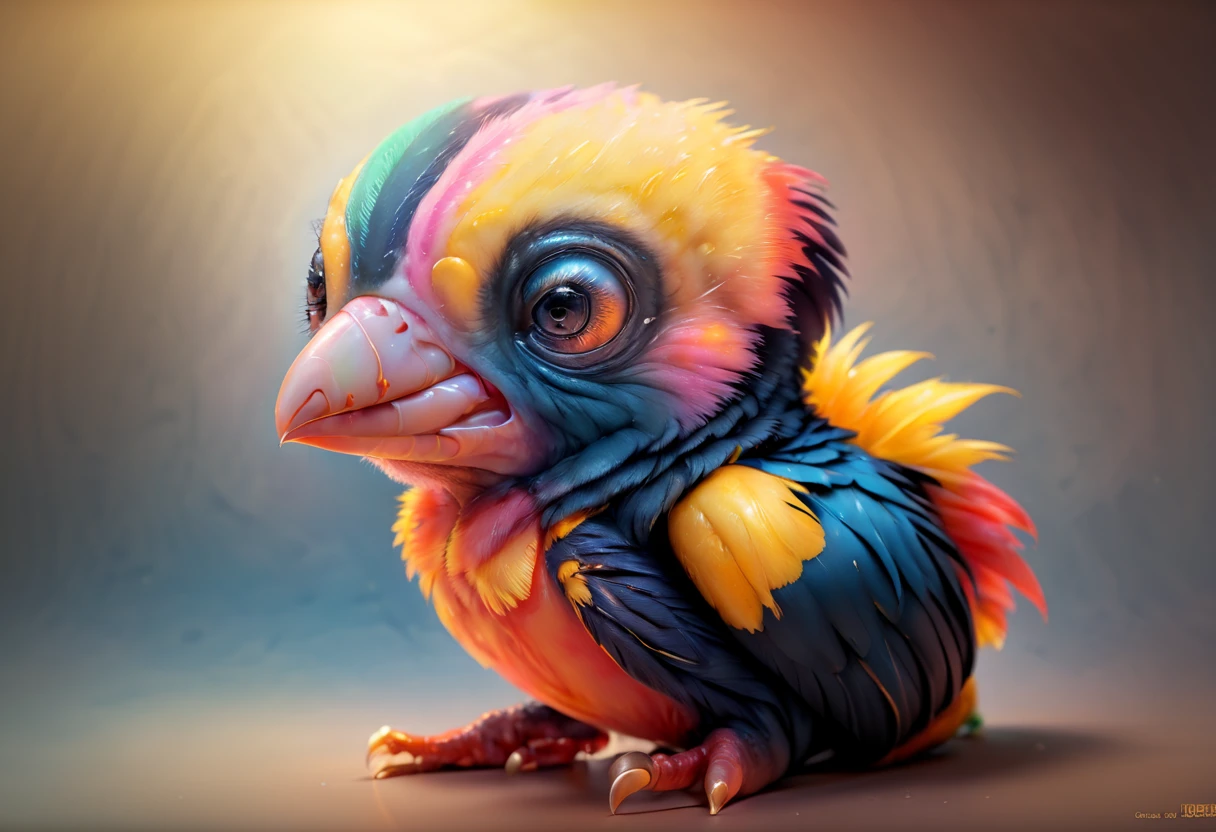 CBCHIMER4, cute baby chimera, a toucan
Best quality, 4k, Extremely detailed hyper realistic.
