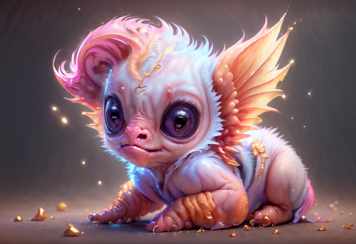 CBCHIMER4, cute baby chimera, pony
Best quality, 4k, Extremely detailed hyper realistic.
DARK BACKGROUND