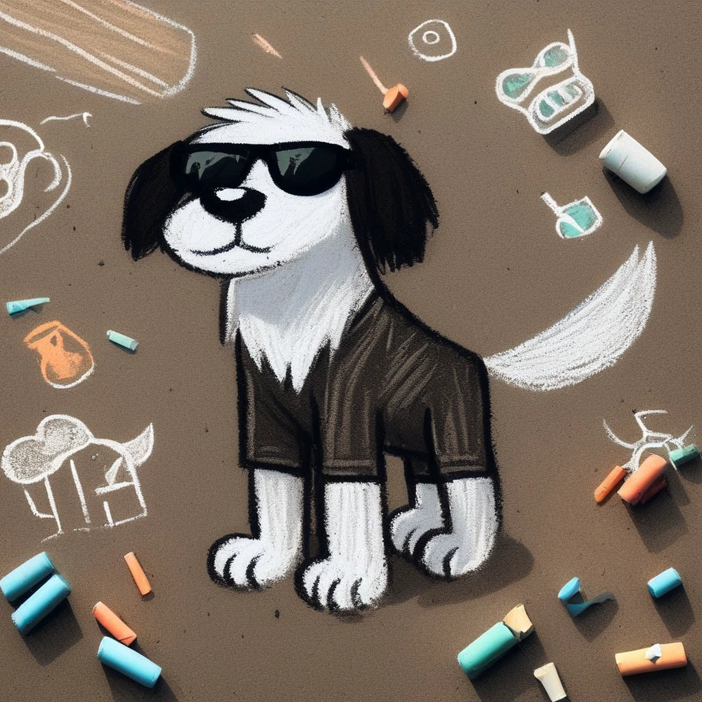 Sidewalk Chalk Style [PDXL] V1