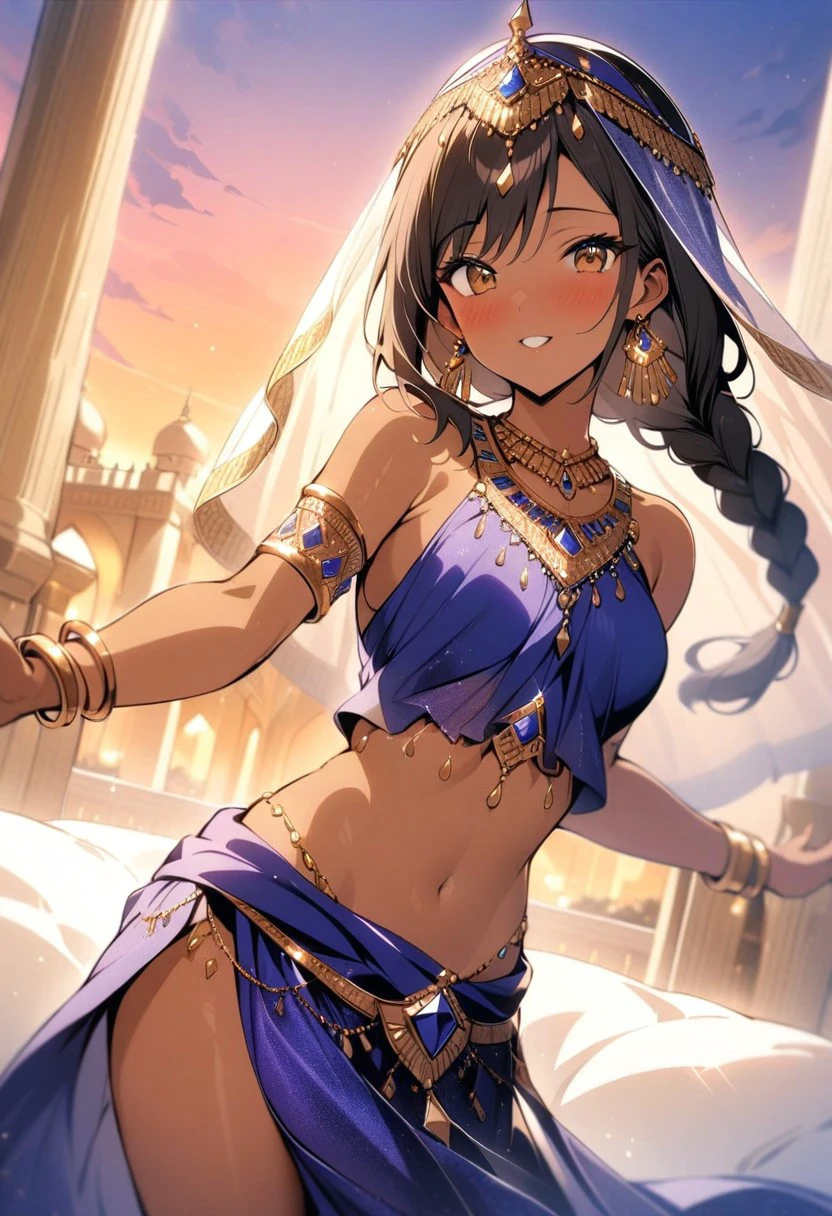 Anime Middle Eastern Belly Dancer Style V1