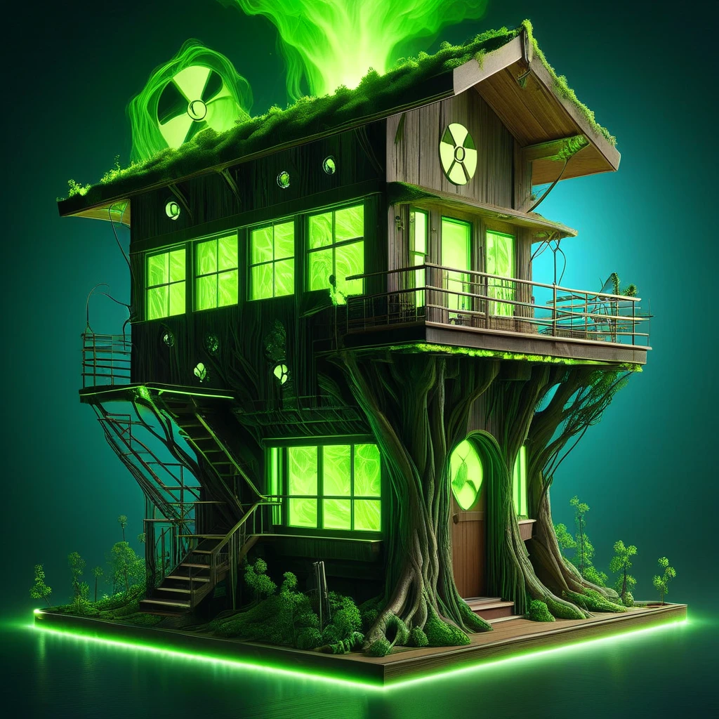 IrradiateMorph, a tree house