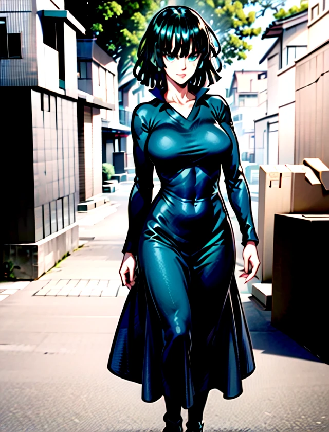 fubuki, solo, standing, outside, 1girl   <lora:fubuki:1>