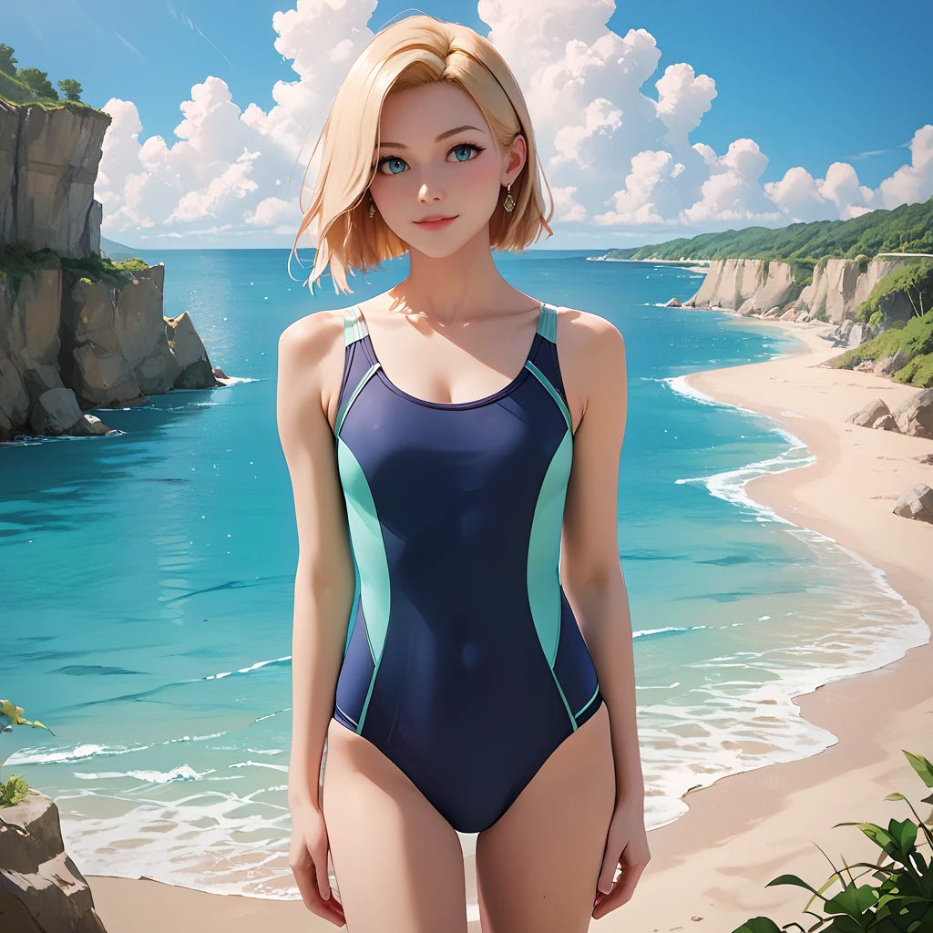 <lora:one-piece swimsuit pony:1>,one-piece swimsuit,nsfw,
score_9,score_8_up,score_7_up,
1girl,solo,best quality,highres,masterpiece,
outdoors,seaside,cowboy shot,
<lora:Pony self01:0.5>,