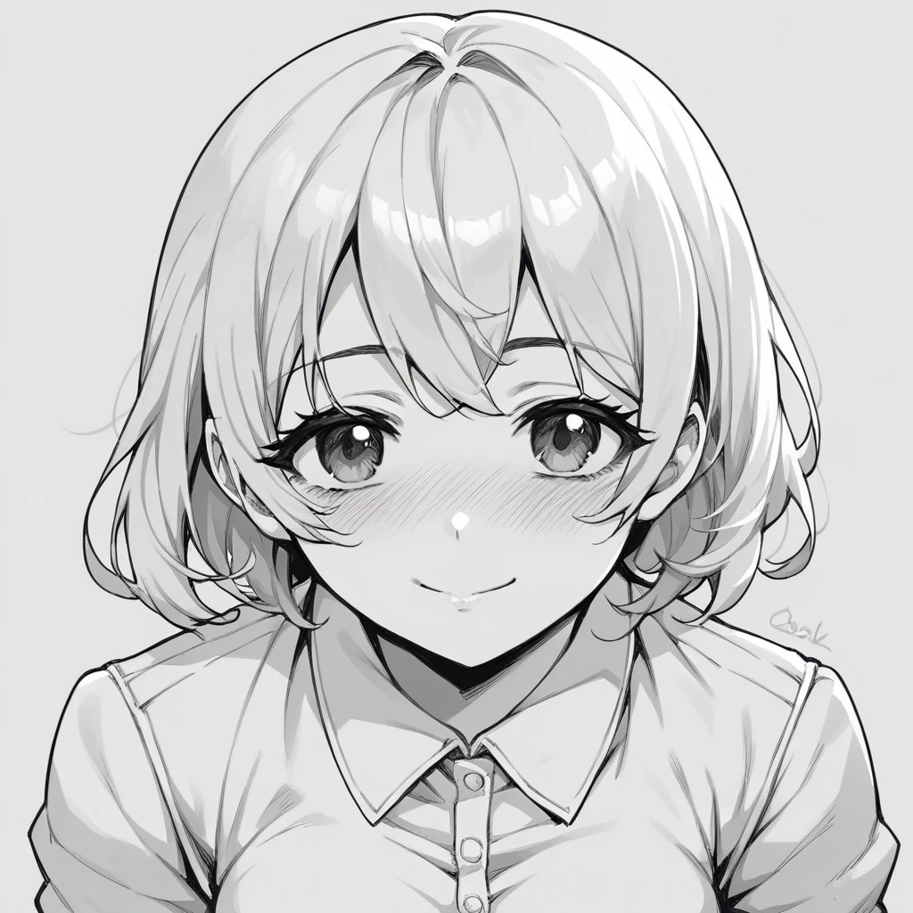 score_9, score_8_up, score_7_up, source_anime, lineart, POV, looking at viewer, blush, smile
