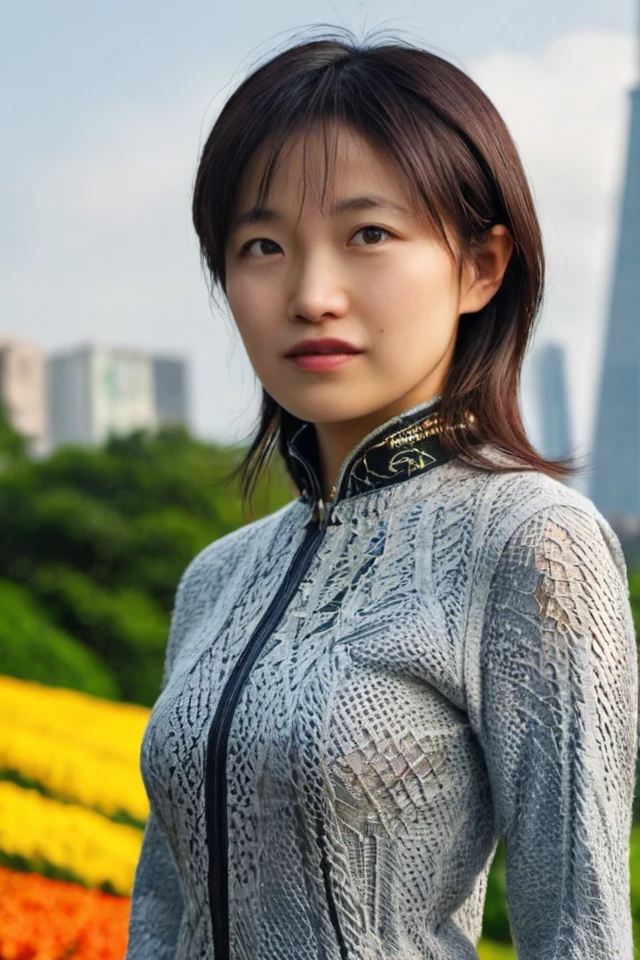 realistic photo of a woman,
<lora:shihoActualJapaneseXL009:0.9> shiho,
Glossy magazine cover, woman with a cybernetic eye and metallic piercings, wearing a ripped and patched cyberpunk outfit, standing in front of Tokyo Tower, rebellious expression, magazine title "Cyberpunk Rebels," issue details "October 2024," headlines teasing articles on "Hacktivism in Japan," "DIY Tech Culture," and "The Fight for Freedom in a Digital Dystopia."
bokeh, professional lighting,, Close-up portrait or full-body shot, emphasizing feminine curves and features, seductive or playful pose, direct gaze or coy expression, alluring attire, glossy fabrics and textures, soft or dramatic lighting highlighting skin and contours, carefully styled hair and makeup, props like flowers, jewelry adding to the overall aesthetic.