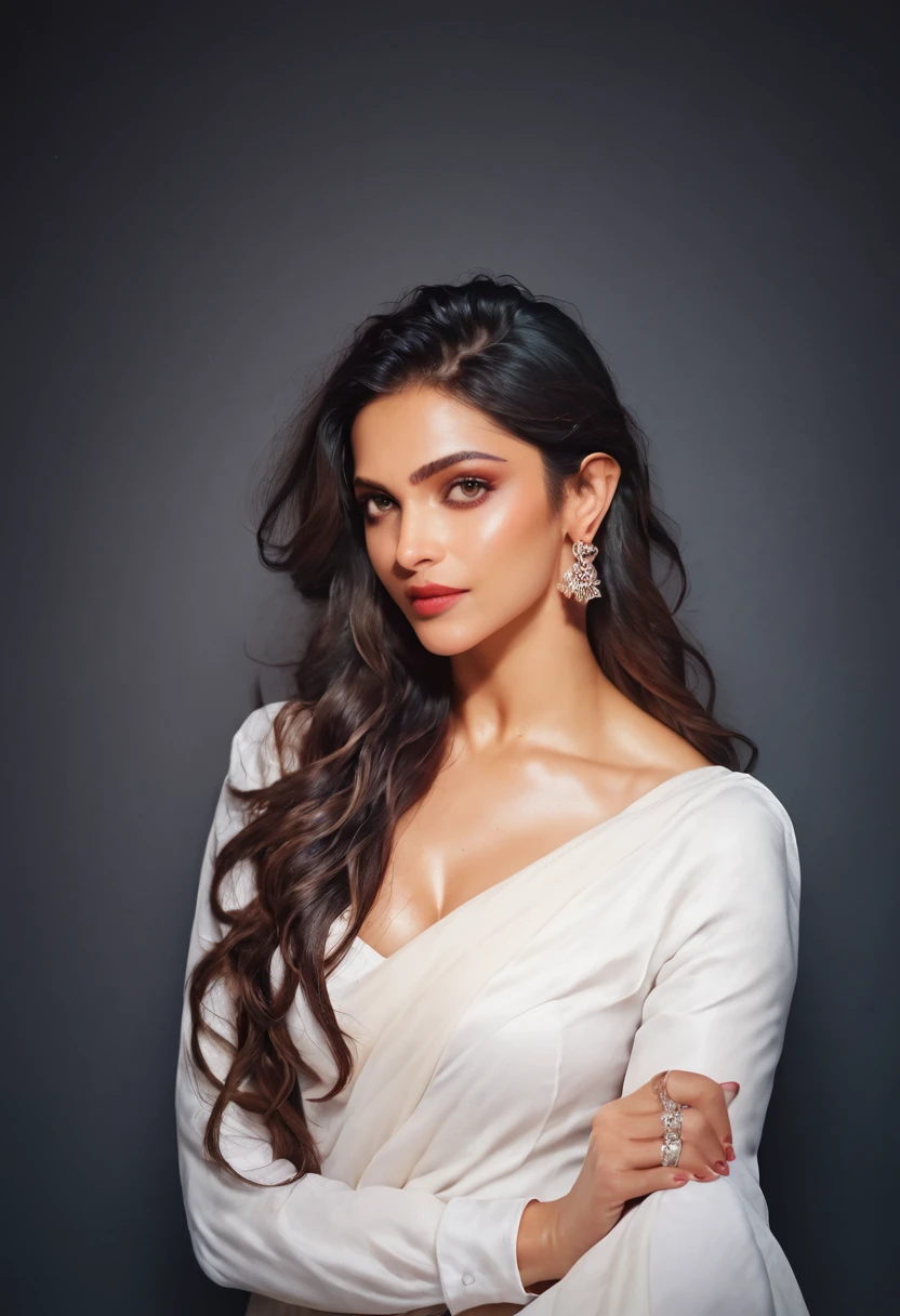 score_9, score_8_up, score_7_up, masterpiece, 1woman, upper body, beautiful woman, pretty, dark hair, Instagram model poses, long hair, moles, skin details