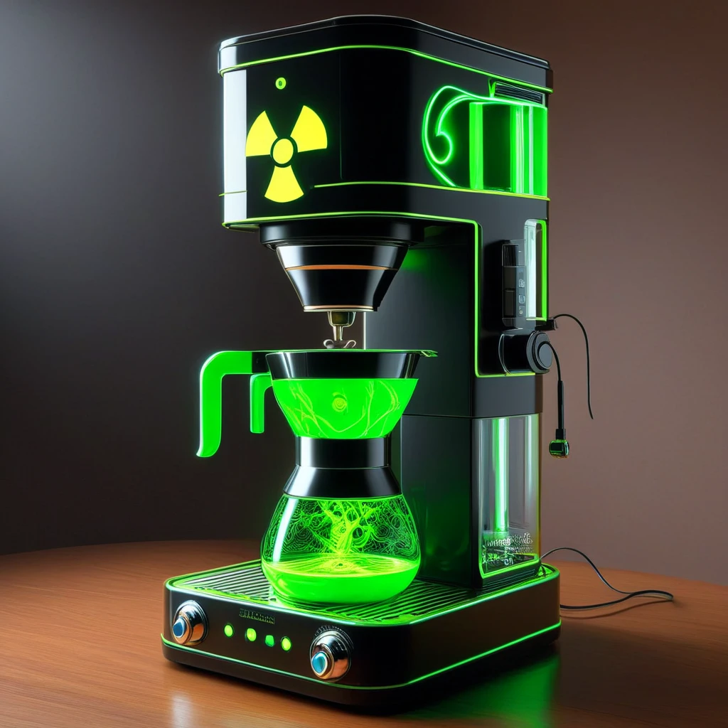 IrradiateMorph, a coffee maker machine