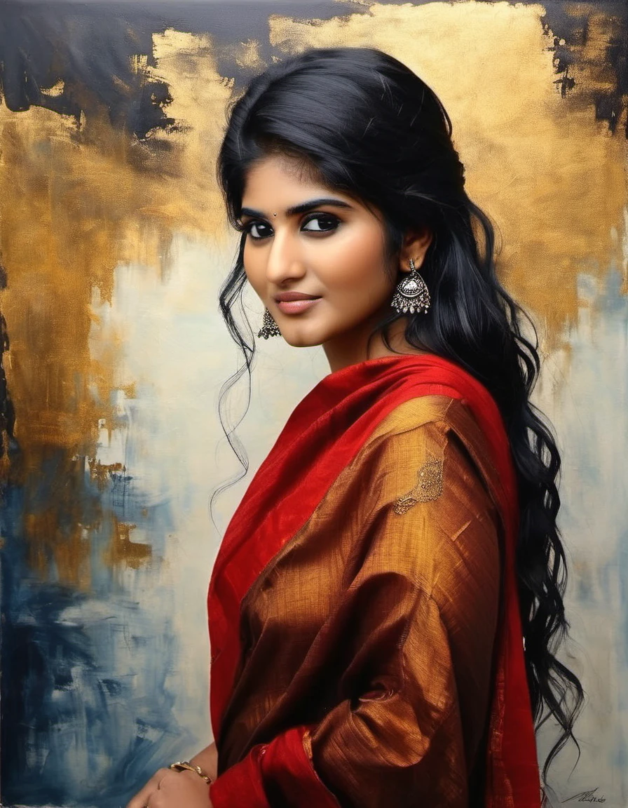 photograph MeghaAkash,<lora:MeghaAkashSDXL:1>breathtaking portrait of a gorgeous girl, sultry, red scarf, dark gold and black, gossamer fabrics, jagged edges, eye-catching detail, insanely intricate, vibrant light and shadow , beauty, paintings on panel, textured background, captivating, stencil art, style of oil painting, modern ink, watercolor , brush strokes, negative white space, 50mm . cinematic 4k epic detailed 4k epic detailed photograph shot on kodak detailed cinematic hbo dark moody, 35mm photo, grainy, vignette, vintage, Kodachrome, Lomography, stained, highly detailed, found footage, MeghaAkash,<lora:MeghaAkashSDXL:1>breathtaking portrait of a gorgeous girl, sultry, red scarf, dark gold and black, gossamer fabrics, jagged edges, eye-catching detail, insanely intricate, vibrant light and shadow, beauty, paintings on panel, textured background, captivating, stencil art, style of oil painting, modern ink, watercolor, brush strokes, negative white space, sharp focus, fine composition, ambient dramatic color, detailed real cinematic flowing colors, amazing expressive atmosphere, delicate, strong deep aesthetic, highly elaborate, magical, very inspirational, inspiring, rich charming, cute, creative, surreal, iconic, imposing, loving, elegant, symmetry