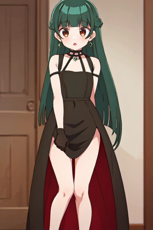 <lora:TsukasaGojouinR4:0.7>, TsukasaGojouinR4, 1girl, long hair, green hair, brown eyes, bangs,
<lora:Clo_(Black Dress, Black Thighhihgs, Black Gloves):0.7>
Black Dress, Black Thighhihgs, Black Gloves