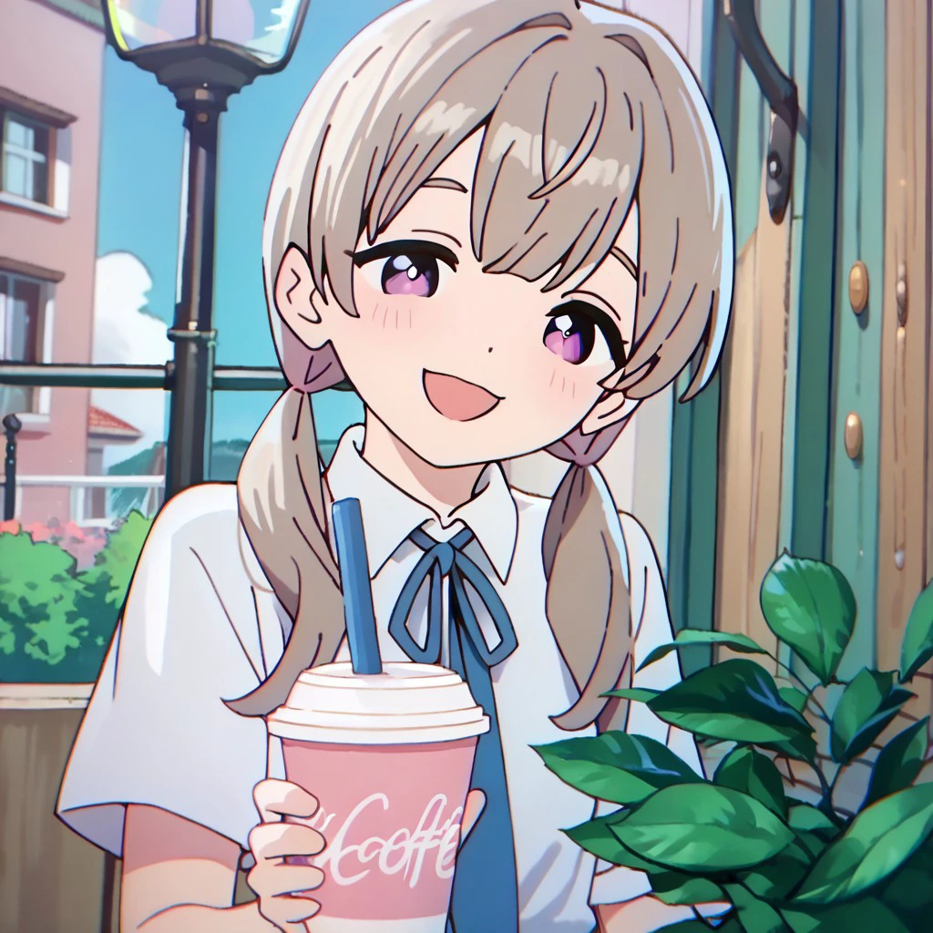 MC Café girl 1 (McDonald's) v1.0