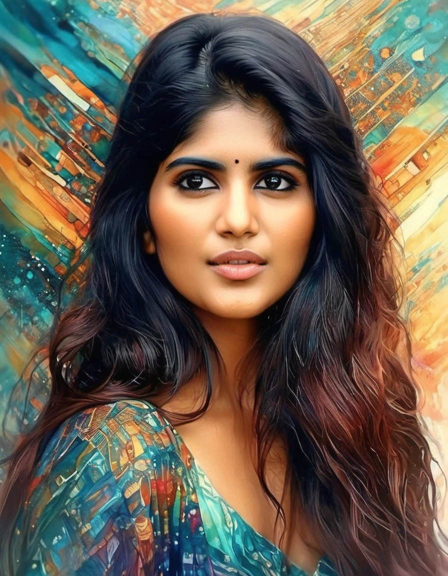 photograph MeghaAkash,<lora:MeghaAkashSDXL:1>A beautiful girl, digital watercolor Illustration, summers cape sunrise, complex contrast, highly details, geometric Bauhaus abstract vector fractal, in style of Carne Griffiths, triadic colors, wave function, 50mm . cinematic 4k epic detailed 4k epic detailed photograph shot on kodak detailed cinematic hbo dark moody, 35mm photo, grainy, vignette, vintage, Kodachrome, Lomography, stained, highly detailed, found footage, MeghaAkash,<lora:MeghaAkashSDXL:1>A beautiful girl, digital watercolor Illustration, summers cape sunrise, complex contrast, highly details, geometric Bauhaus abstract vector fractal, in style of Carne Griffiths, triadic colors, wave function, magic ambient background, rich vivid color, intricate, elegant, sharp