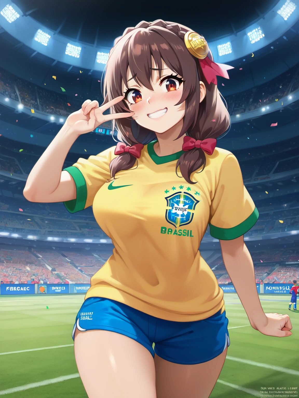 Brazil Football Shirt SDXL LoRA | Sportwear [Pony Diffusion] v1.0