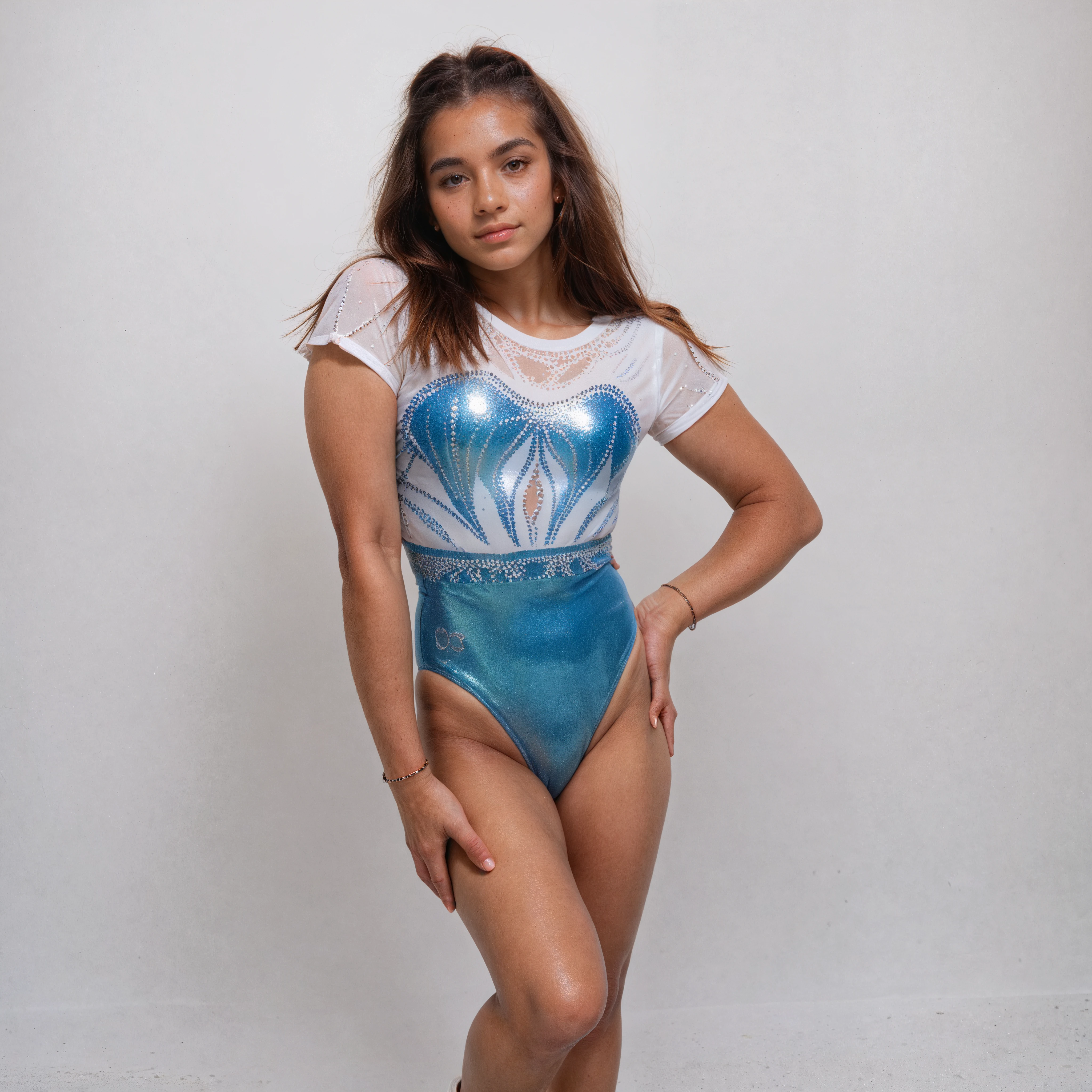 Gymnast Leotard - Pony Lora - Realistic / 2d art V1