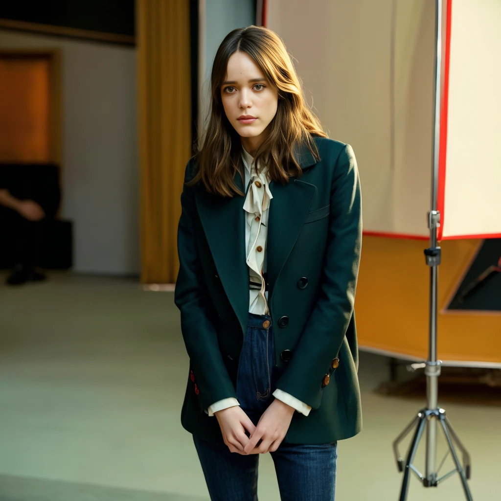 <lora:StacyMartin:1> Stacy Martin, decently clothed, on the set of a movie, natural colors, 4k, raw, highest quality, masterpiece