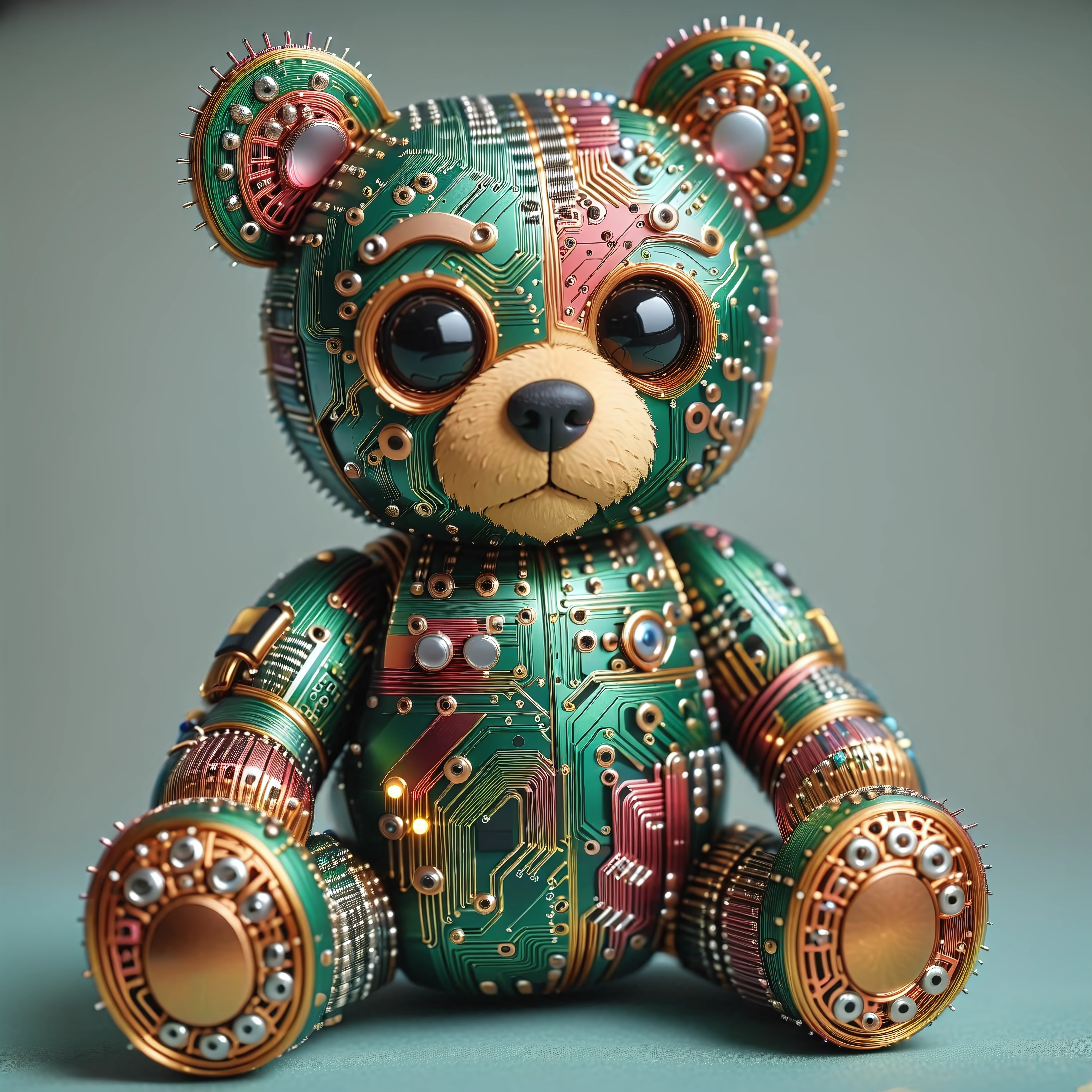 pcb_style, teddy bear, <lora:Styles\SDXL\PCB_Style_SDXL_-_Snoodler>