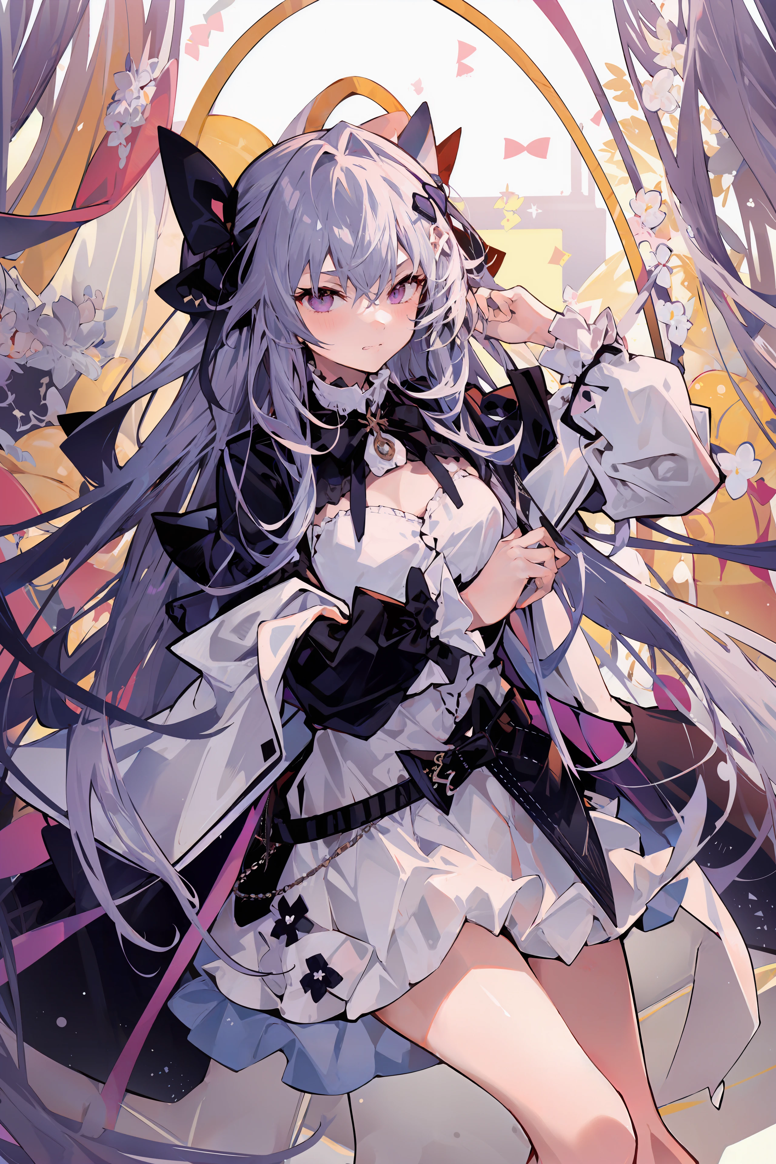 masterpiece,best quality,high quality,absurdres,1girl,solo,<lora:ããã¦ã:0.8>,