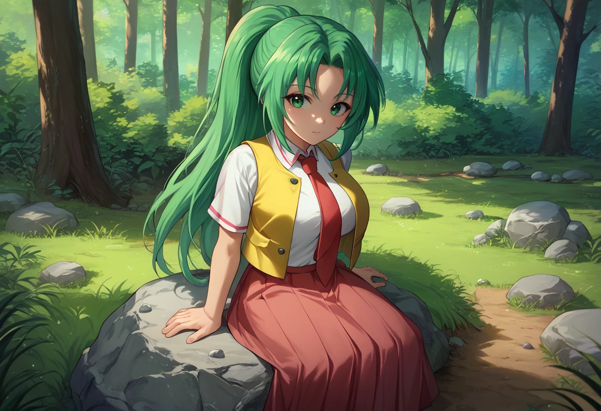 Forest background PonyXL