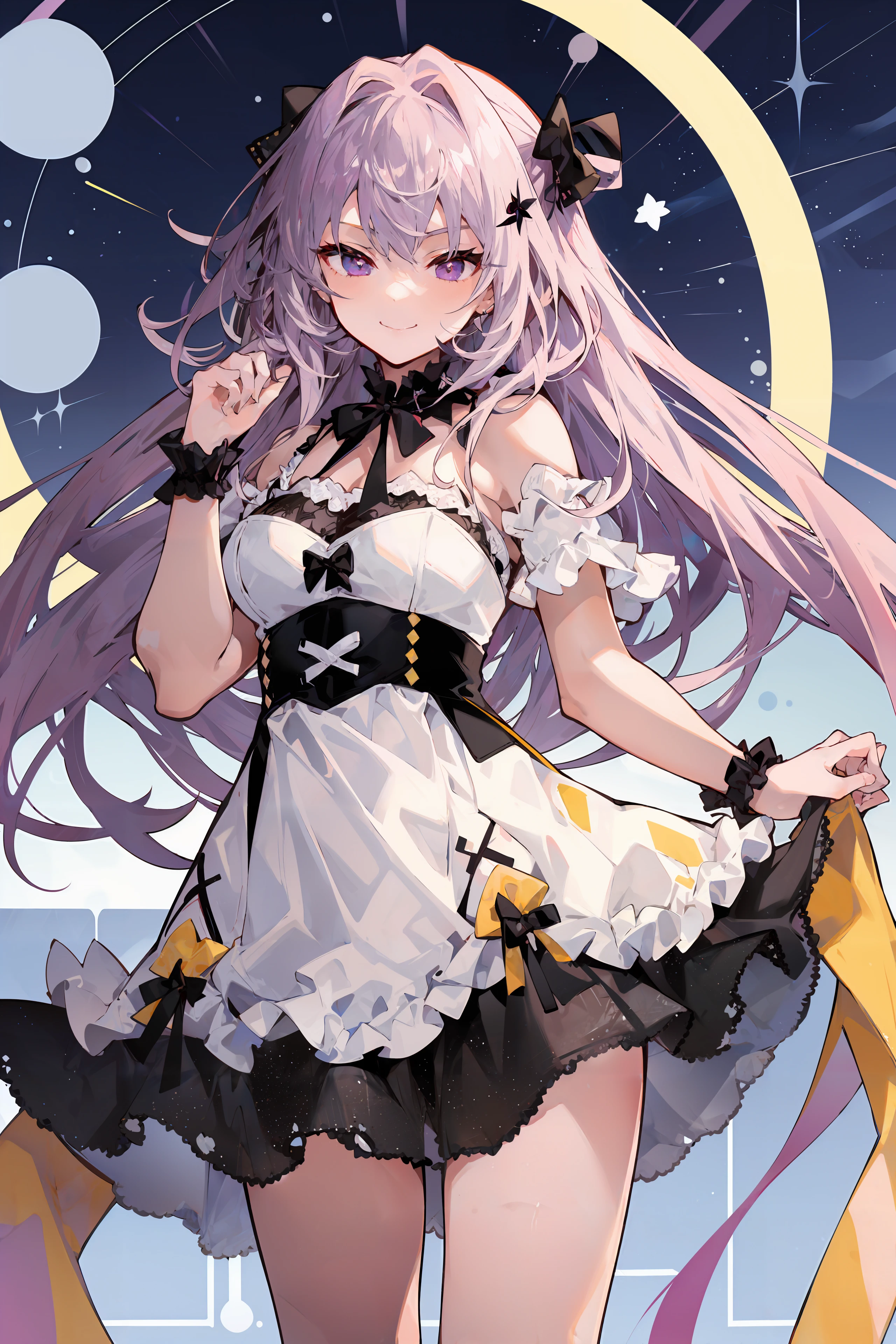 masterpiece,best quality,high quality,absurdres,1girl,solo,<lora:ããã¦ã:0.8>,light smile,dress,