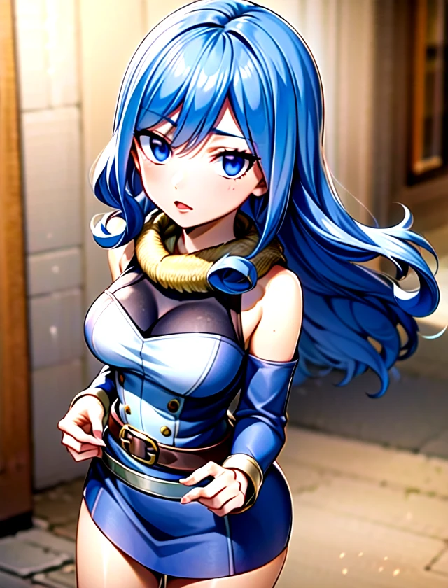 Juvia Lockser, solo, standing, outside, 1girl          <lora:Juvia-Lockser:1>