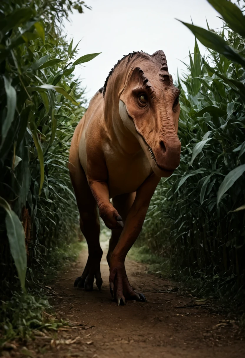 score_9, score_8_up, score_7_up, BREAK, rating_safe,
noon, 
from_below, from_behind,
cornmaze, outdoors, plant,
(dinosaur:1.2), animal_focus,  
highly detailed, depth of field, 
<lora:add-detail-xl:1>,
<lora:sdxl_lightning_4step_lora:1>,
 <lora:CornMaze_PDXL_v1:0.8>