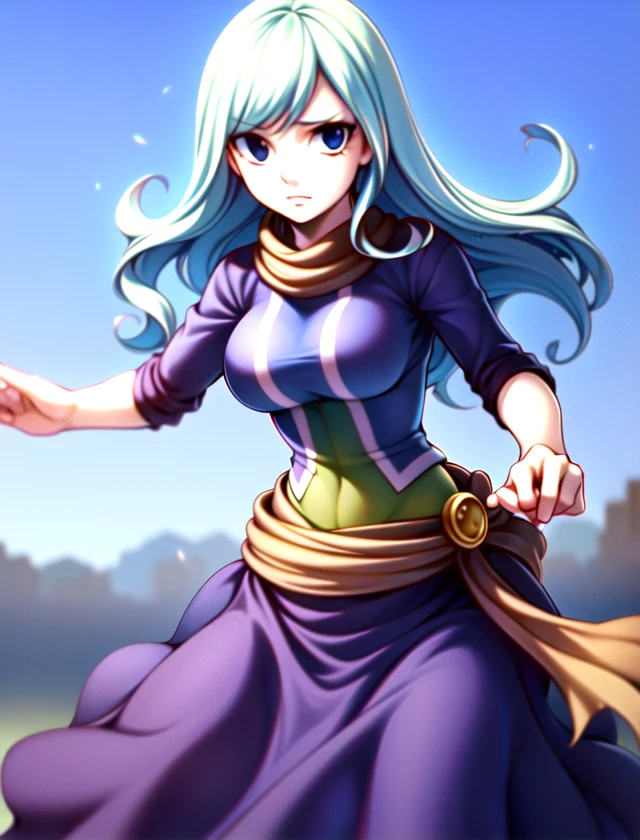 Juvia Lockser, solo, standing, outside, 1girl          <lora:Juvia-Lockser:1>